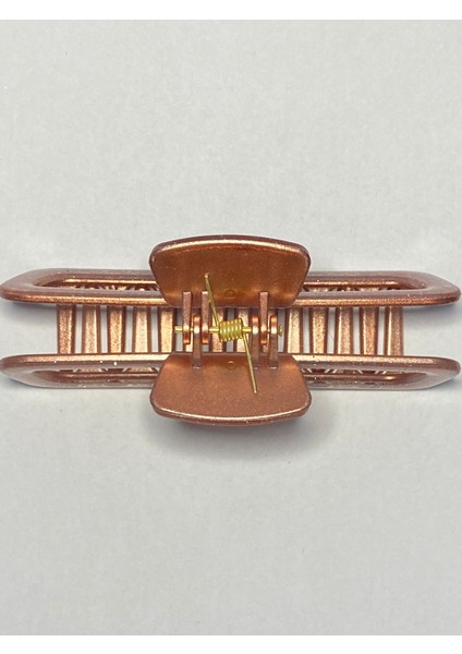 Simli Pudra Pembe Renk Oval Model Mandal Toka 11 cm - Şık ve Dayanıklı modelleri