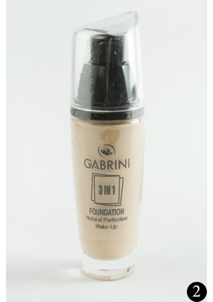 Zengezur Gabrini 3 In 1 Şişe Fondöten-2