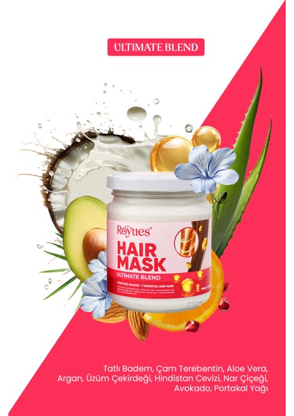 Kuru ve Yıpranmış Saçlar Için Nemlendirici Saç Bakım Maskesi 190ML - Moisture Hair Mask modelleri