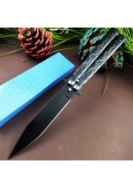 Siyah Ejderha Desenli