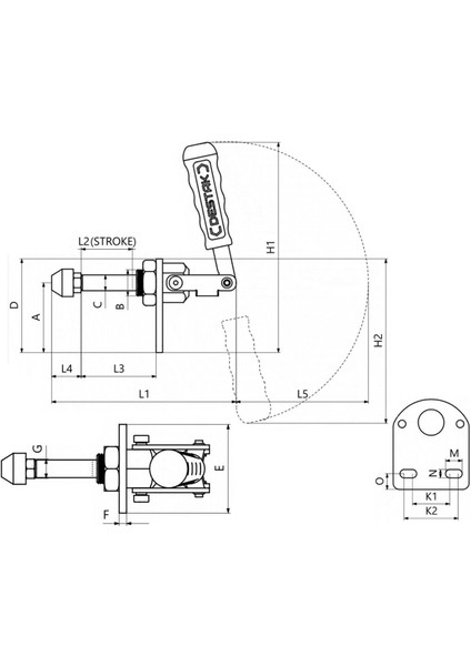 501-6 Yatay Tabanlı Itme Çekme Takımı 23823 fiyatları