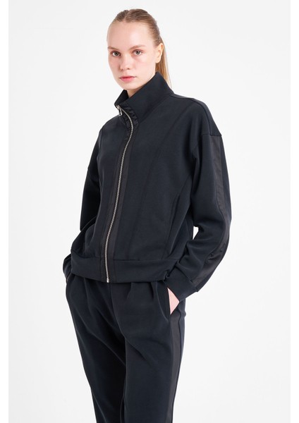 Kadın Fermuarlı Sweatshirt 25N-2101