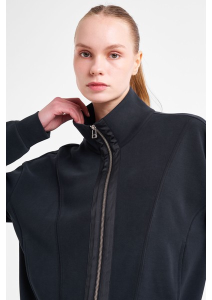 Kadın Fermuarlı Sweatshirt 25N-2101 fırsatları