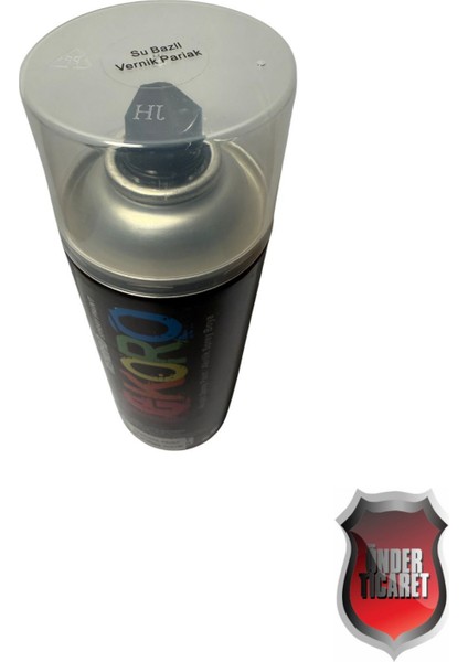 Su Bazlı Parlak Vernik Sprey 400 ml – Ahşap, Metal, Seramik ve Dekoratif Yüzey Koruma Boyası fiyatları