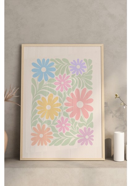 Ahşap Çerçeveli Mdf Tablo Seti Salon ve Oturma Odası Için ÇT3096 23 x 32 indirimleri