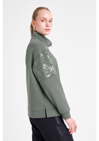 Kadın Fermuarlı Sweatshirt 25N-2129 fiyatları