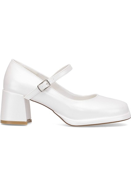 Elit PM559 K100-1C Kadın Klasik Topuklu Ayakkabı Sedef