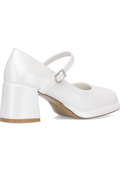 Elit PM559 K100-1C Kadın Klasik Topuklu Ayakkabı Sedef fırsatları