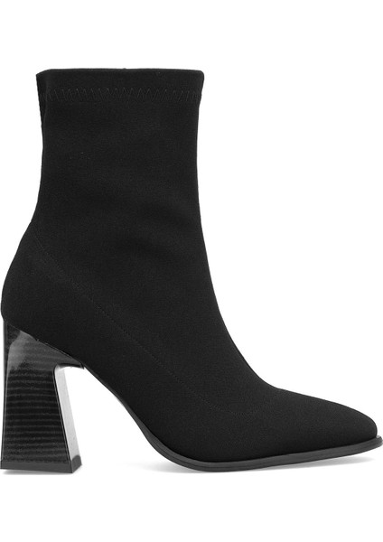 Beety 25BK168.1503 Kadın Topuklu Bot Siyah