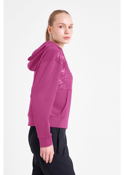 Kadın Fermuarlı Kapüşonlu Sweatshirt 25N-2125 fiyatları