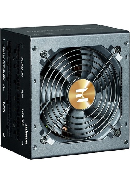 ZM850-TMX2SE (Teramaxııse) +80 Plus Gold Pcle 5.1 Full Moduler Yüksek Koruma Devre Tasarımı Güç Kaynağı