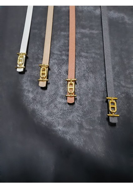 Gold Tokalı Ince Kemer, Pantolon Kemeri, Gömlek Kemeri, Ceket Kemeri fiyatları