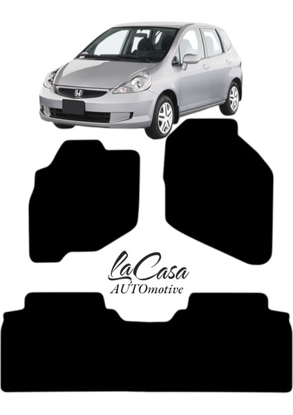 Honda Jazz 1 Hatchback Klasik Uyumlu Lacasa Halı Paspas Takımı 2002-2008 #arka Tek