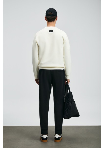 Erkek Cosmo Sweatshirt 112030181 Kırık Beyaz fırsatları