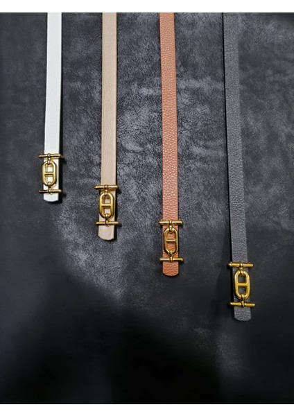 Gold Tokalı Ince Kemer, Pantolon Kemeri, Gömlek Kemeri, Ceket Kemeri modelleri