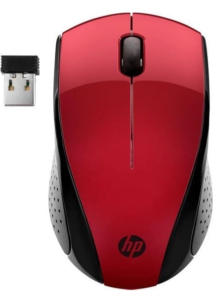 220 7KX10AA Kırmızı Kablosuz Optik Mouse
