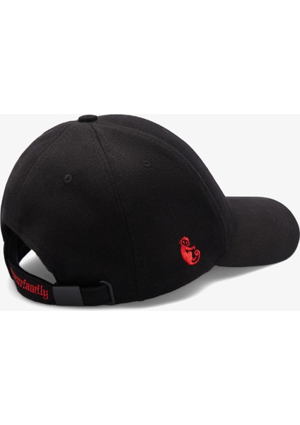 Unıted4 x Monkey Project 7 Rules Unisex Siyah Şapka.sıyah fiyatları