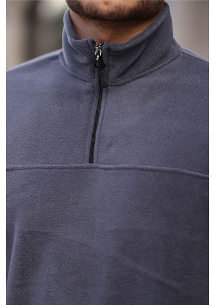 Yarım Fermuarlı Polar Sweatshirt fiyatları