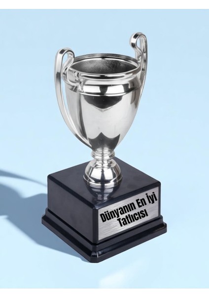 Dünyanın En Iyi Tatlıcısı Baskılı Tatlıcıya Ödül Başarı 23 cm Şampiyonluk Kupası Hediyesi