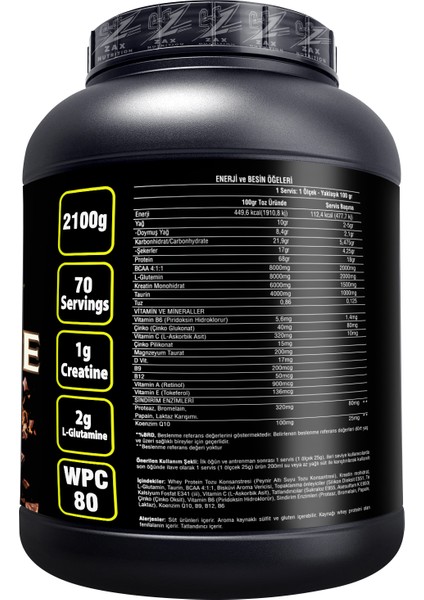 Whey Isale 2100GR fiyatları