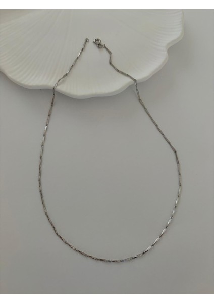 Xuping Ince Çubuk Model Silver Zincir Kolye fırsatları