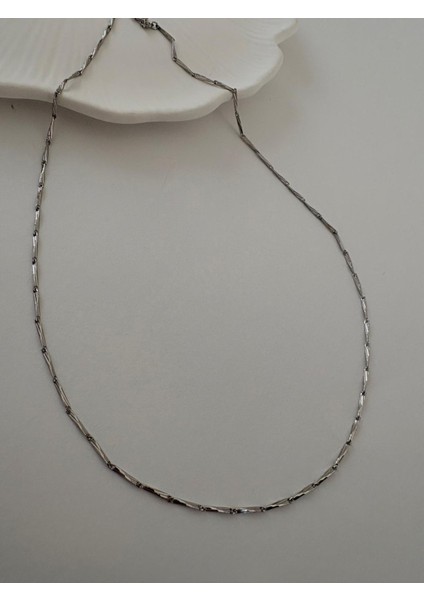 Xuping Ince Çubuk Model Silver Zincir Kolye indirimleri