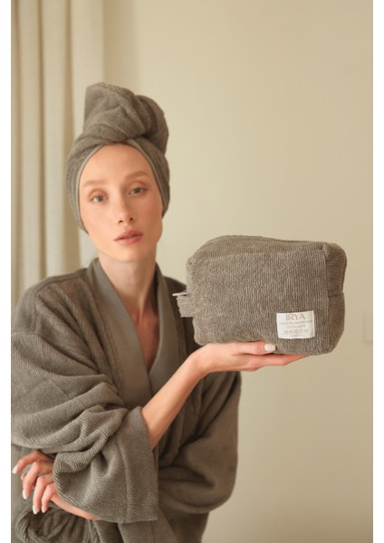 Solena %100 Pamuk Havlu Bakım Çantası