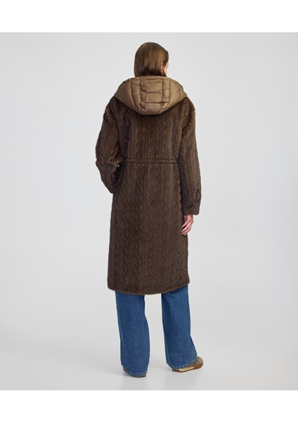 Dokulu Teknik Kumaş Mix Kaban IW6250008045014 fırsatları