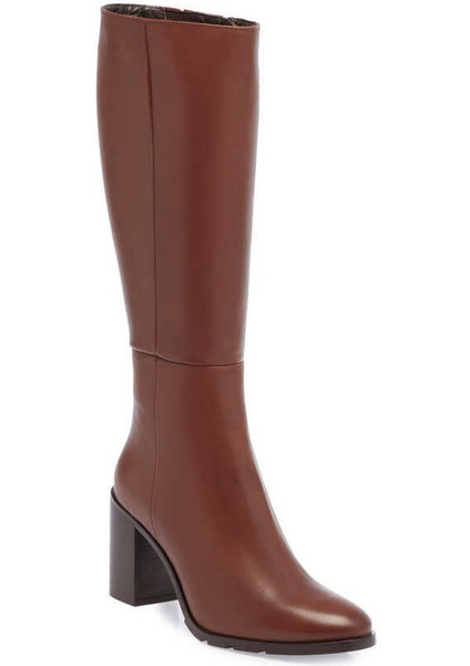 Taba Hakiki Deri Kadın Klasik Çizme - K23K1CM67043-A37