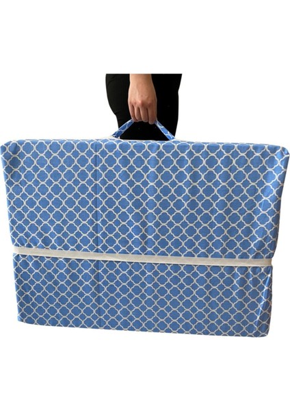 Katlanır Yer Yatağı Sünger Yatak Mavi Çatı 80X180 Cm-6 cm Tek Kişilik fiyatları