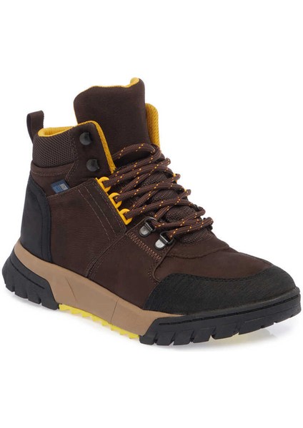 Kahve Hakiki Deri Erkek Casual Bot - E23K1BT56397-A24 indirimleri