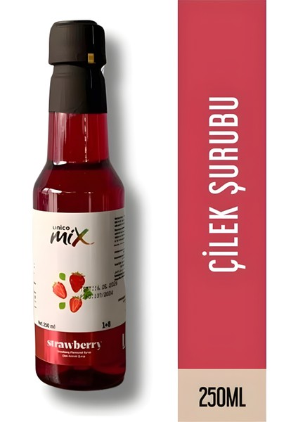 Çilek Şurup Pet Şişe 250 ml