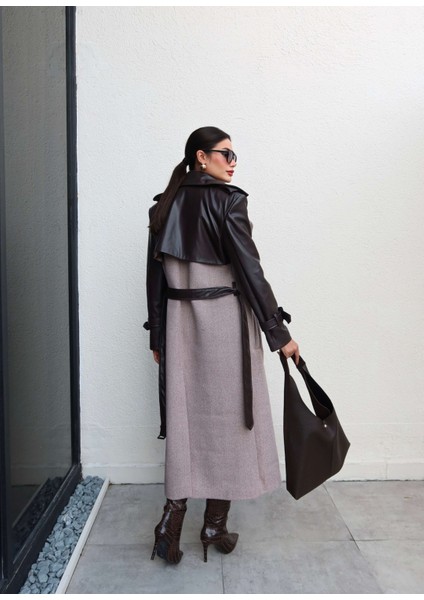 Deri Detay Balıksırtı Kaban indirimleri