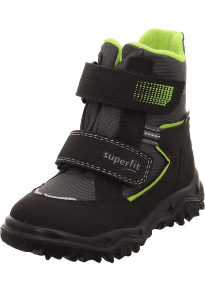 Superfıt Husky Çocuk Bot Siyah/yeşil