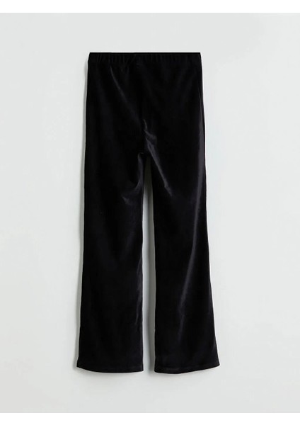 Beli Lastikli Ispanyol Paça Kadife Kız Çocuk Tayt (W5) modelleri