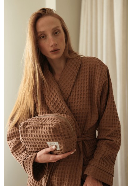 Aura Waffle Havlu Bakım Çantası