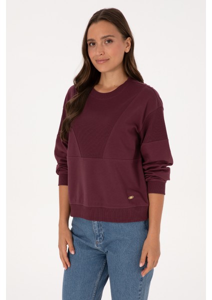 Kadın Plum Sweatshirt 50314170-VR177 modelleri