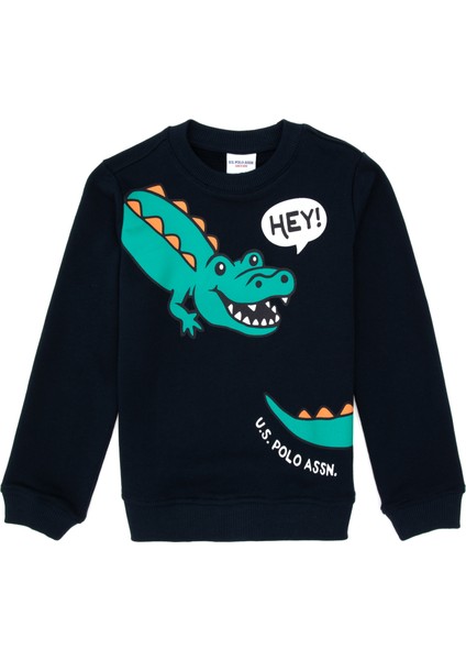 Erkek Çocuk Lacivert Sweatshirt 50316536-VR033