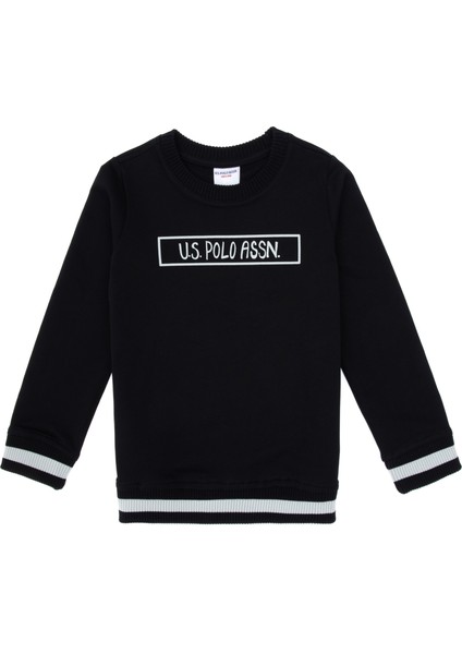 Erkek Çocuk Siyah Sweatshirt 50314006-VR046