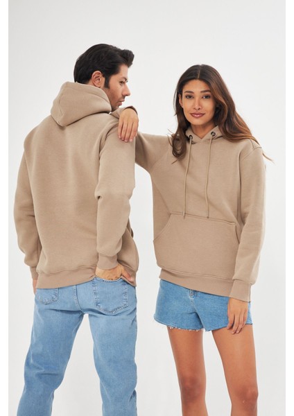Unisex Oversize Kanguru Cepli Sweatshirt fırsatları