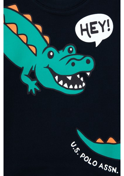 Erkek Çocuk Lacivert Sweatshirt 50316536-VR033 modelleri