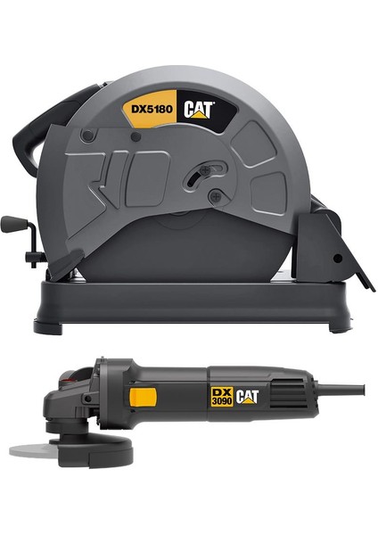 DX5180SET 2400WATT 355MM Profesyonel Profil Kesme + DX3090 720WATT 125MM Profesyonel Avuç Taşlama