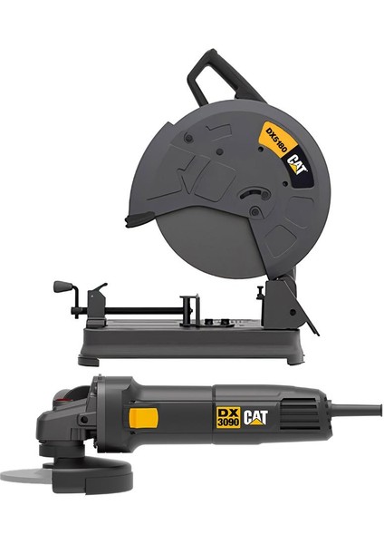 DX5180SET 2400WATT 355MM Profesyonel Profil Kesme + DX3090 720WATT 125MM Profesyonel Avuç Taşlama modelleri