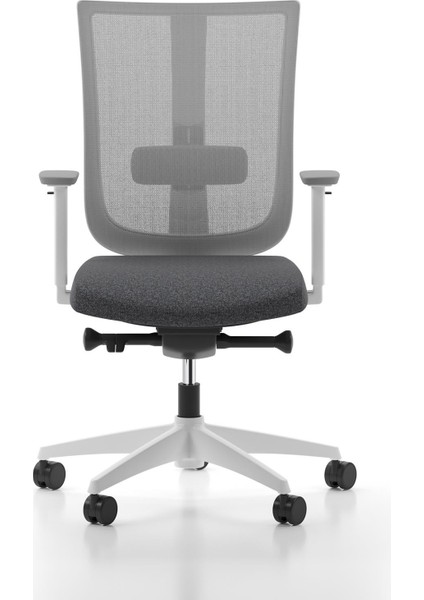 Move Çalışma Koltuğu, Plastik Ayak, Gri & Grafit
