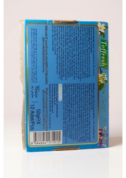 Askılı Wc Koku Giderici 50 gr 12 Ad Teffresh Karma Renkler fırsatları