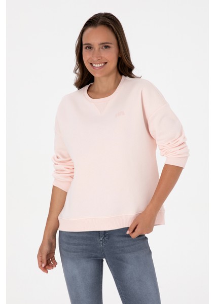 Kadın Açık Pembe Sweatshirt 50313586-VR078
