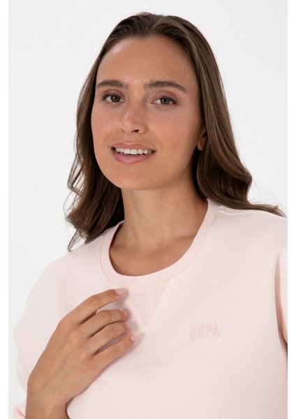 Kadın Açık Pembe Sweatshirt 50313586-VR078 fiyatları