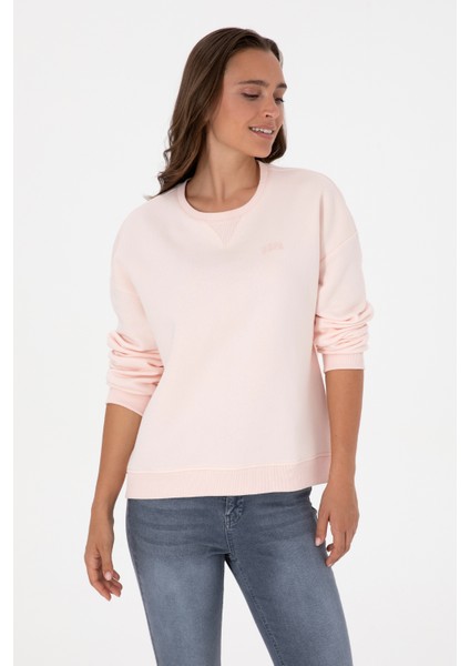 Kadın Açık Pembe Sweatshirt 50313586-VR078 modelleri