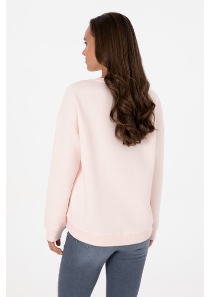 Kadın Açık Pembe Sweatshirt 50313586-VR078 indirimleri