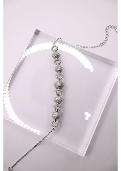 925 Ayar Gümüş Yuvarlak Model Ithal Zirkon Taşlı Kolye, Bileklik, Küpe, Yüzük Düğün Takı Seti fırsatları